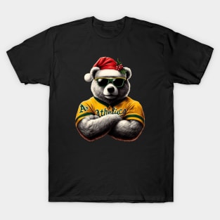 Oakland Athletics Christmas T-Shirt